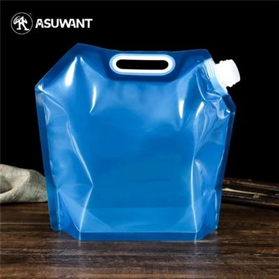 1000L Drink Pip Pouch med Cap Corner Handle Eco Friendly