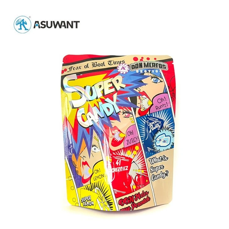 Custom Printed Baggies Aluminized Foil Smell Proof Cookie Plastic Packaging Mylar ZipLock Bags suppliers